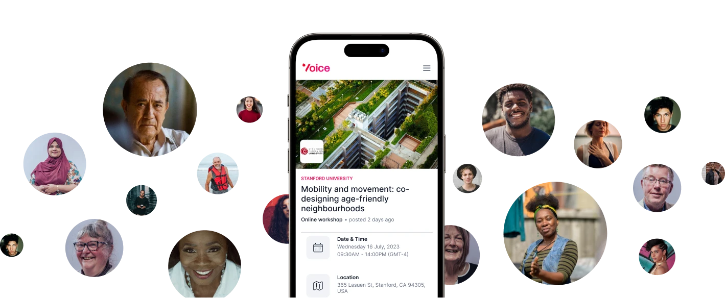 Voice image: Why Join Voice?